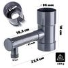 KADAX Rainwater Collector With Valve Gray