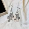 High-End Retro Ethnic Tassel Earrings for Women