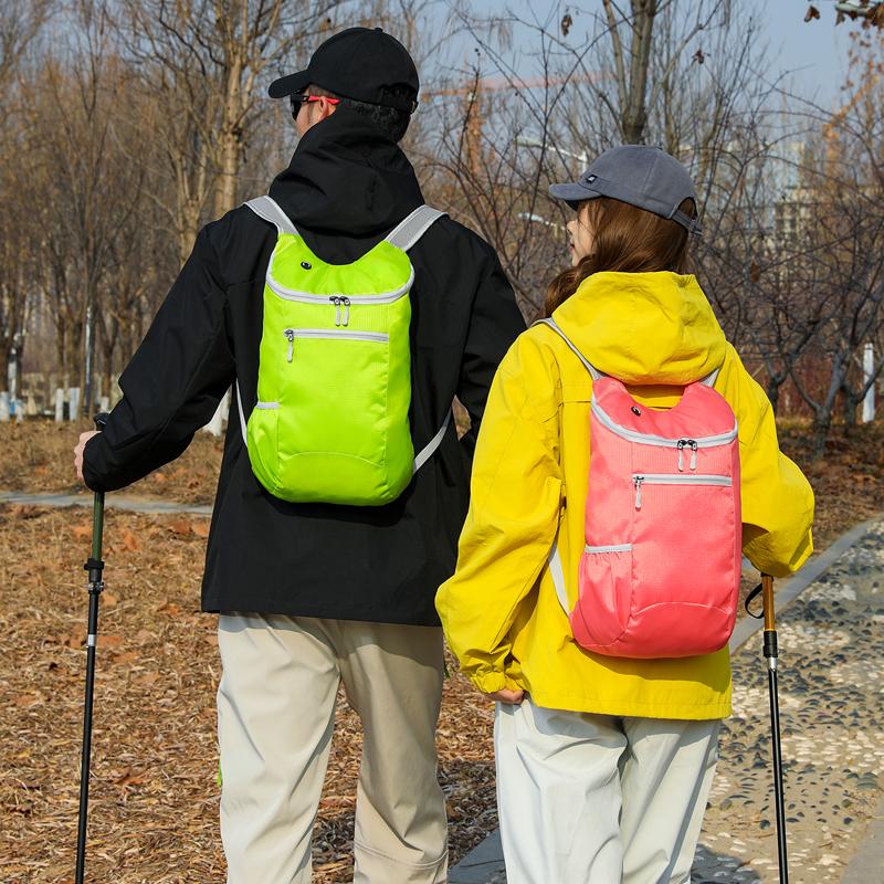 Lightweight Nylon Outdoor Sports Backpack Unisex Foldable Compact Casual Backpack Hiking Backpack Small Hiking Bag