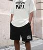 Men's Trendy 2-Piece Set Short Sleeve T-Shirt and Shorts Urban Streetwear