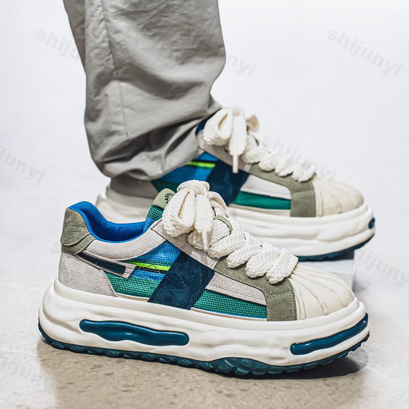 Men Shoes Sneakers Male Casual Platform Skateboarding Shoes Tenis Luxury Trainer Race Breathable Fashion Men Running Shoes