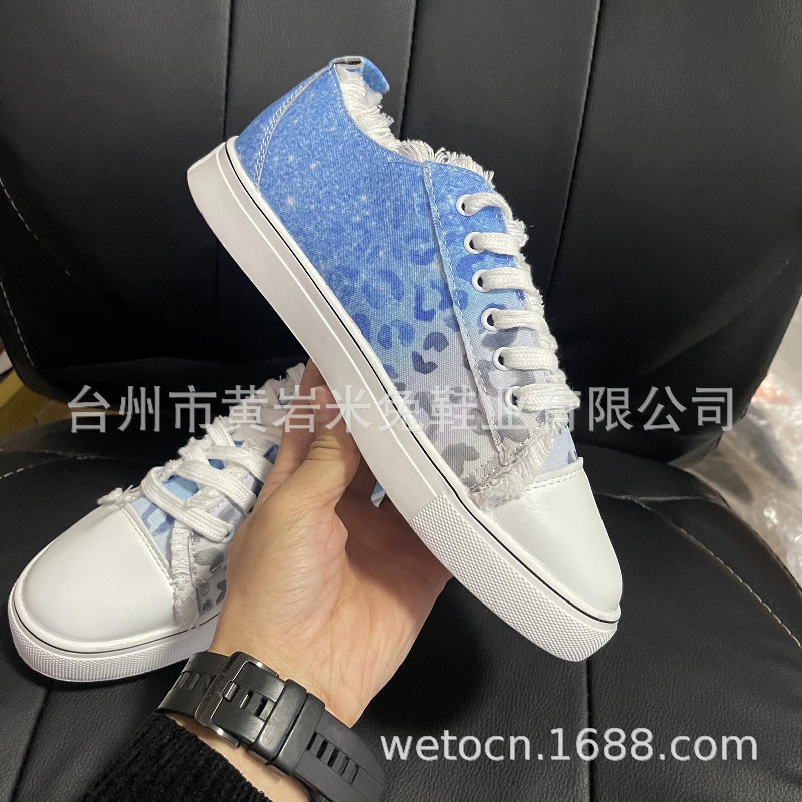 

Женские туфли-лодочки с 3D градиентным леопардовым принтом, с открытым верхом, на шнуровке, повседневные, на плоской подошве, спортивные, больших размеров 43, модные и универсальные 43