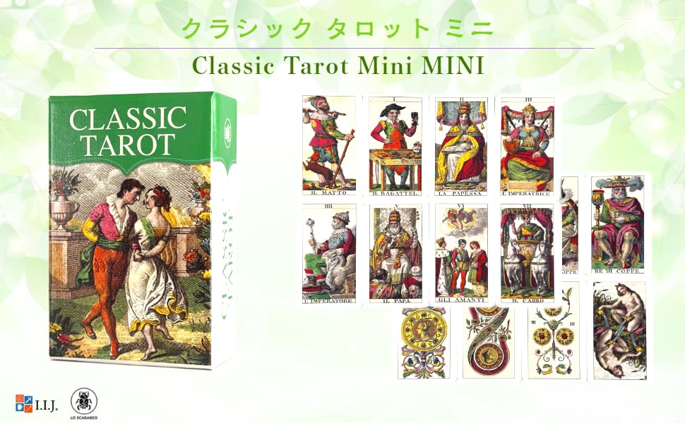 78 Tarot Cards Miniature Tarot Fortune Telling Tarot Mini Japanese Instruction Manual Included [Classic MINI] [Genuine Product]