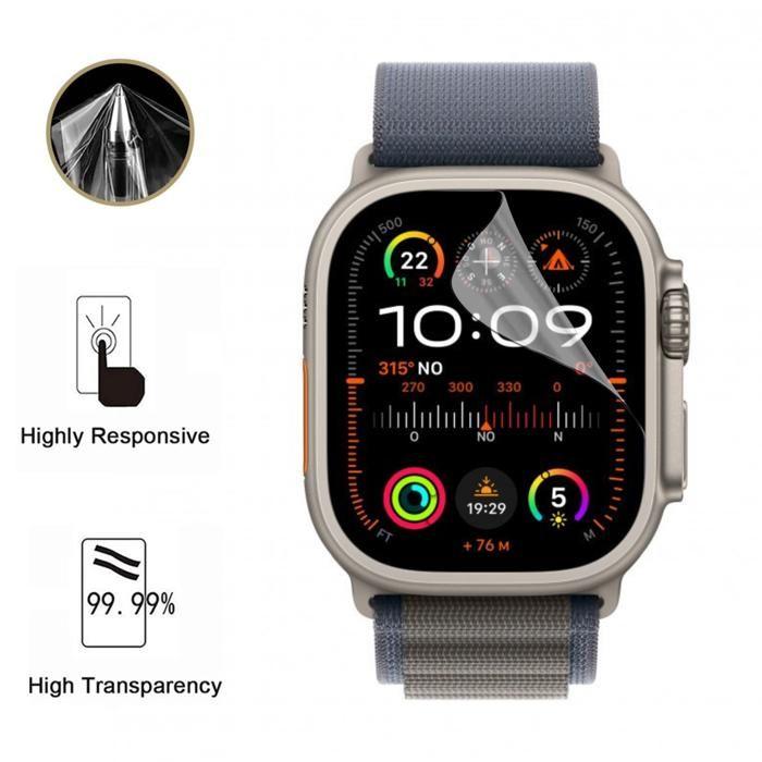 Protection écran pour Ultra 2 [Pack 6] Film Plastique Protecteur Résistant Ultra Mince Phonillico