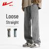 Warrior Men's Loose Fit Straight Leg Washed Denim Jeans