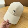 Grinding little fox baseball cap women's spring and autumn increase and deepen wide-brimmed sunscreen cap versatile couple sports cap