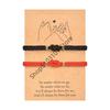 2pcs Forever Love Knot Bracelets Matching Couple Bracelet Anniversary Valentines Gifts for Boyfriend Girlfriend
