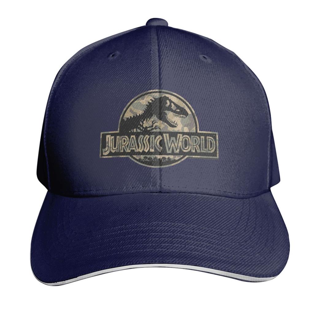Logo Jurassic World Rebirth Dinosauri Film Cappellino Moda Casual Cappellini da Baseball Cappello Regolabile Hip Hop Estate Unisex Cappellini da Baseball