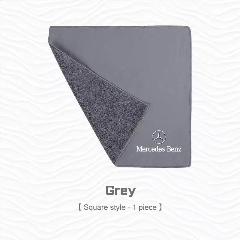 TVE4 For Mercedes Benz AMG GLC W203 W206 W220 W168 Car Wash Towel Cleaning Rag Tools Interior Cleaning Soft Brush Cleaning Dry Cloth