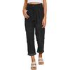 Women's High Waist Corduroy Straight-Leg Pants - Solid Color, European & American Style, Autumn 2025 Collection