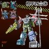 LIJIANG 7 IN 1 New Transformation Toys 40cm Devastator Action Figures Movie Excavator Hook Robot Engineering Vehicle Model Kids