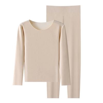 Warm Thermal Underwear Sexy Ladies Intimates Long Women Shaped Sets Winter  Female Middle Collar Thermal Shaping Clothes