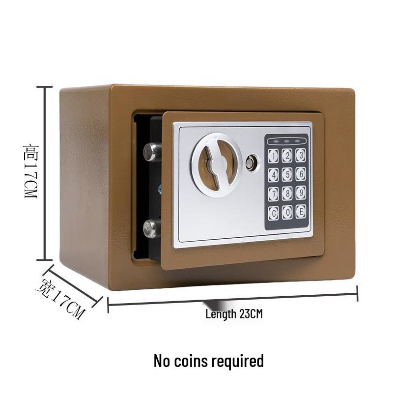 Secure All-Steel Electronic Password Safe for Home and Hotel