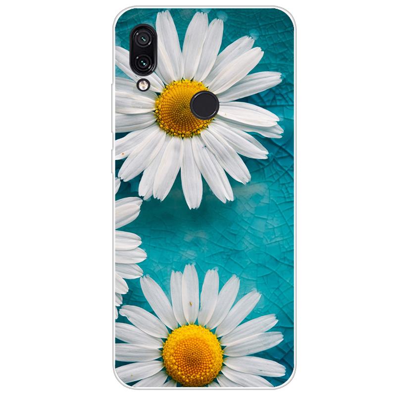 For Xiaomi Redmi Note 7 Case Flower Animal Cover Silicone Case For Redmi Note 7 Pro Note7 Bumper Shockproof Phone Case Coque
