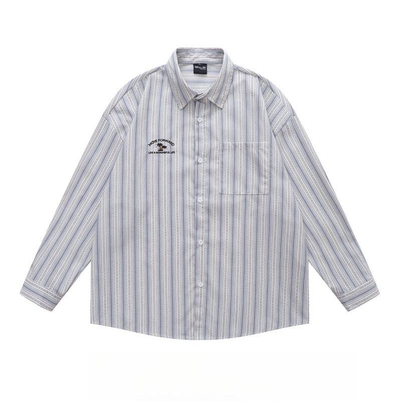 BeatStreet American Retro Plaid Trendy Long-sleeved Shirt Korean Style Fashionable Men Women Vintage Couple Casual Versatile Jacket Chic