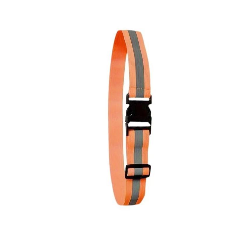 Adjustable Elastic Reflective Belts For Running Cycling Sport High Visible Night Safety Gear Kid Men Women Waist