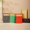 1 Pcs Mini Empty Tea Tin Can Household Green Black Tea Sealed Jar Portable Home Small Tea Packaging Box Tinplate Storage Cans