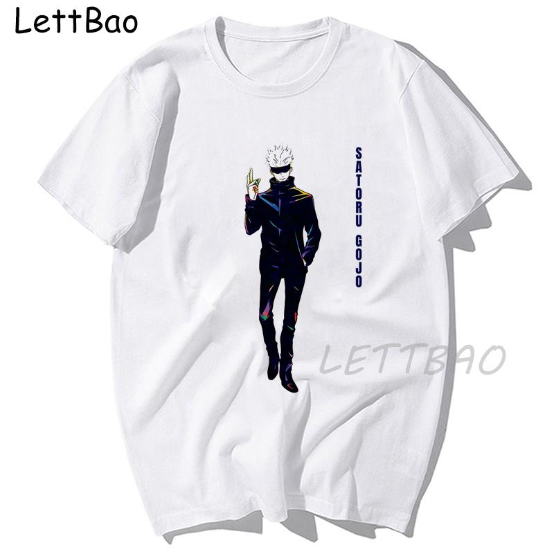 Jujutsu Kaisen Characters T Shirt Women Harajuku Streetwear Tees Sukuna Clothes Japanese Female Anime