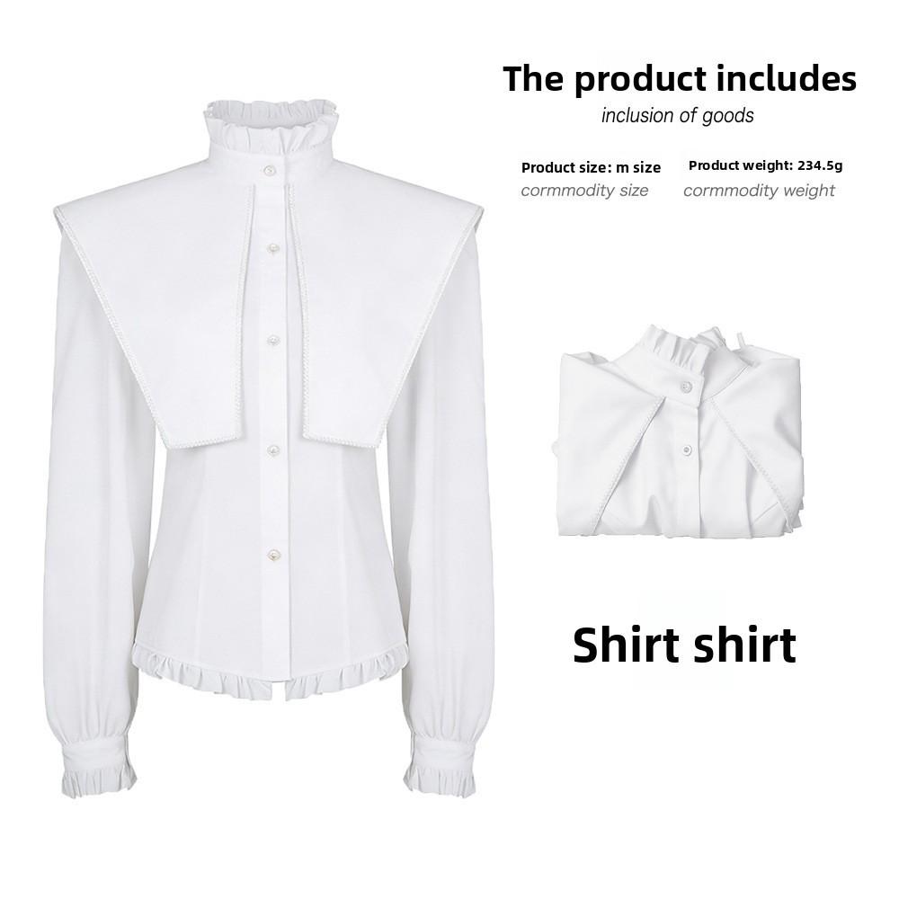 Camisa Medieval Gótica de Lino Para Cosplay y Representaciones Teatrales