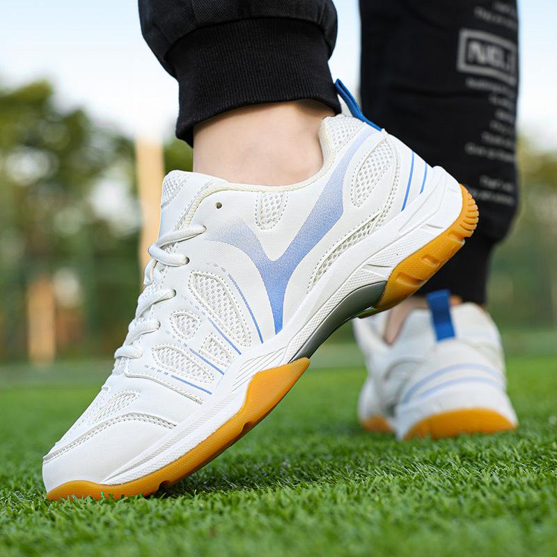 Men's Running Shoes Breathable Man Sports Sneakers Lace Up Comfort Casual Walking Shoes Athletic Training Footwear Badminton Shoes