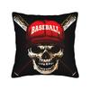 Black Grey Skull Face Día De Los Muertos Pillowcases Novelty Pillow Case For Sofa Home Decor Soft Pillow Cover