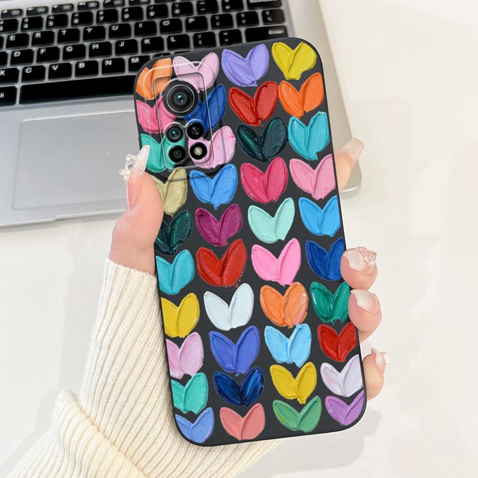For Xiaomi Mi 10T 5G / Mi 10T Pro 5G Fashion Printed Phone Case For Xiaomi Mi10T 10 T Pro Jelly Silicone Shockproof Soft Cases