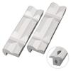 1pair CNC Milling Steels Vise Hard Jaw Fixture V-Type Jaw Aluminum Alloy 4" Or 8" V-clip 4 / 5/ 6 /8 Inch Vise Jaws Parts