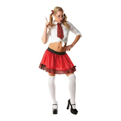 Bristol Novelty Womens/Ladies Schoolgirl Tutu Dress