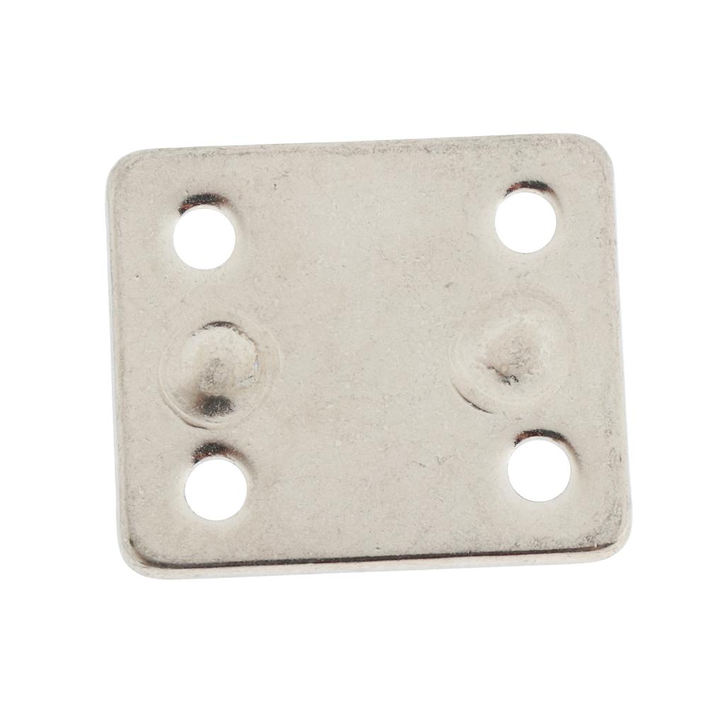 Stainless Steel Pad Eye Plate Square Hook Bracket for Boat Marine Equipment Sailing Shade Sail Yacht Accessories