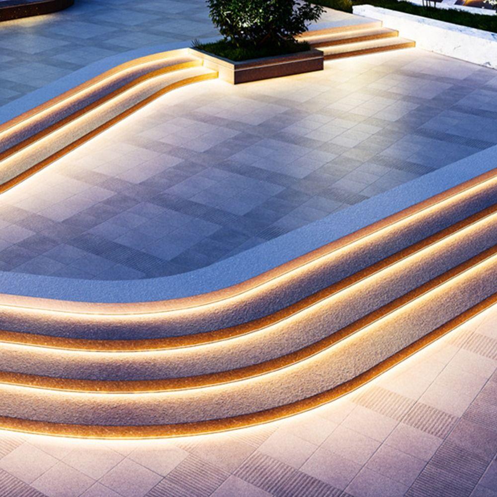 1Roll DC12/24V 320LED Flexible Lamp Super Bright Linear Lighting Durable COB LED Strip Light