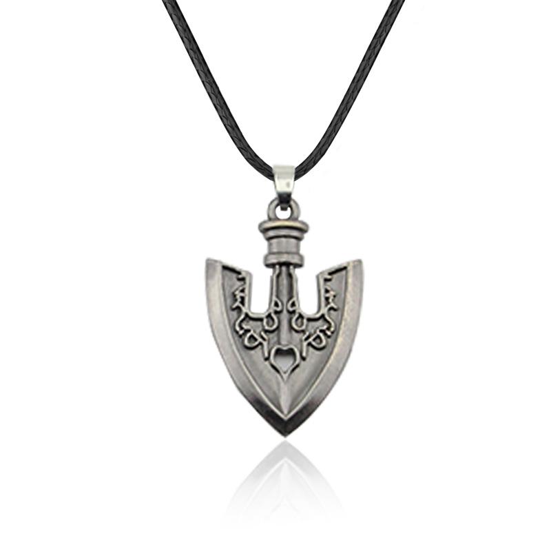 Anime JoJo's Bizarre Adventure Steel Ball Run Náhrdelník Gyro Julius Caesar Zeppeli Cosplay Koule Přívěsek Náhrdelník pro Fanoušky Šperky