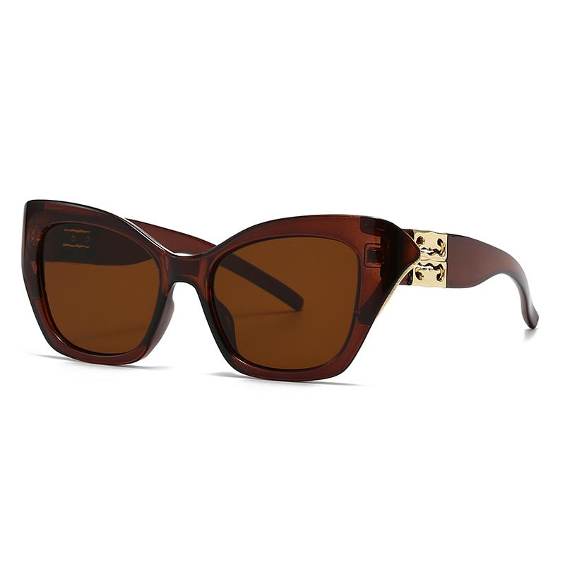 Cross-Border Export Decorative Cat-Eye Rhombus Sunglasses for Men and Women Lh219