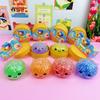 Einhorn Edition Regenbogen Perlen Knödel Squishy Knetspielzeug Bunt Perlengefülltes Knet-Stressabbau-Spielzeug mit Bambus-Dampfkorb-Hülle