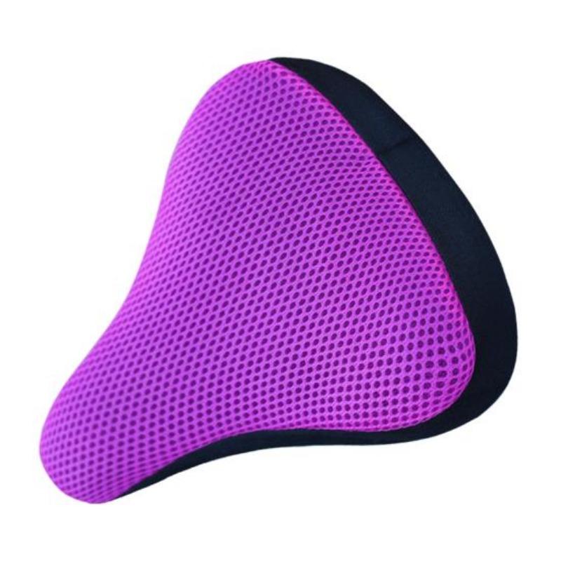 Silicone Cycling Bicycle Bike Saddle Breathable Gel Cushion Soft Pad Seat Cover