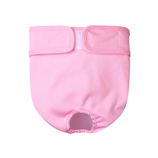

Гигиенические штаны для домашних животных, фиксирующая лента, регулируемые многоразовые удобные герметичные тренировочные штаны для щенков S розовый