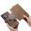 Per Magsafe Flip Cover in Pelle per Motorola Edge 60 Pro Fusion 50 Ultra G05 G15 G75 G85 Custodia con Portafoglio Magnetico Rimovibile Porta Carte