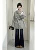 2026 Korean Woolen Women's Coat - Petite Hepburn Style, High-End Feel for Autumn/Winter