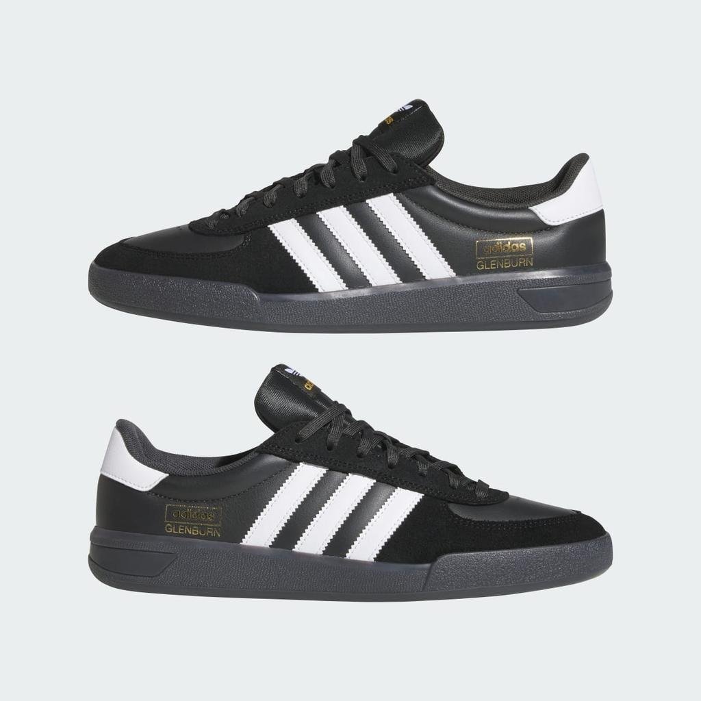 adidas GLENBURN KJ5045 Unisex Originals Sneakers Core Black / Cloud White / Carbon