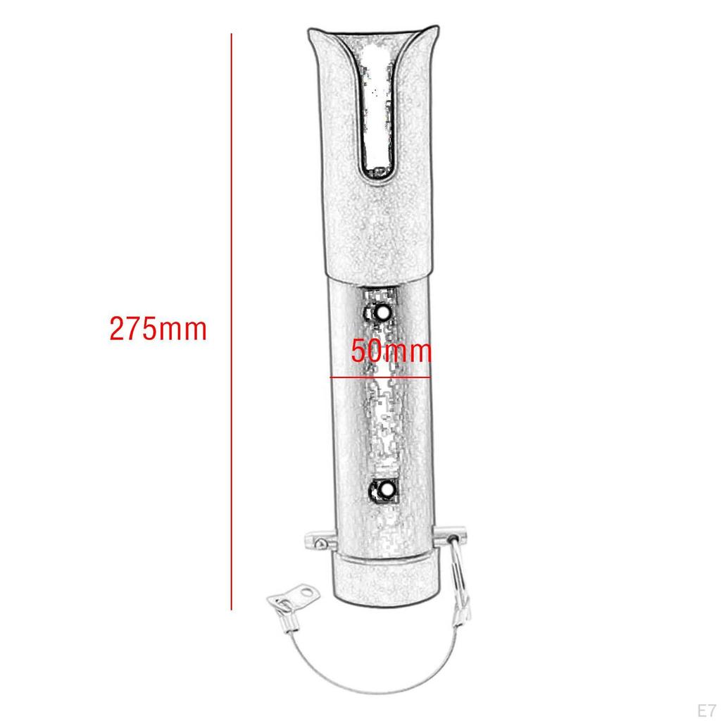 Angelrutenhalter, Bootshalter, Angelrute mit Schrauben für die Wand