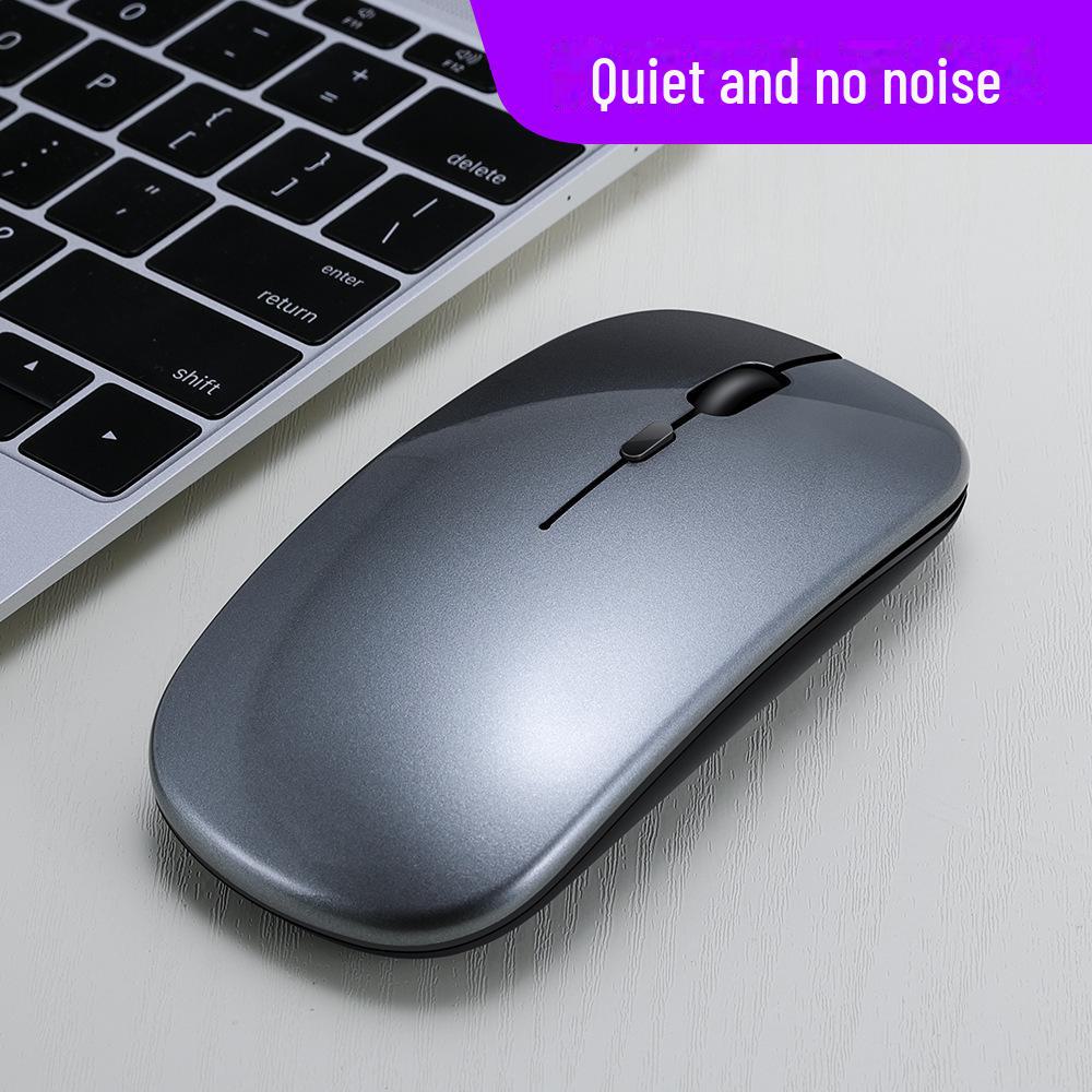 Dual-Mode Silent Bluetooth 5.0 Mouse for Apple, Notebook, and Office Use