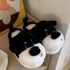 Mao Mao Shoes, Couple Slippers, Comfortable, Soft Soled Shoes, Casual Shoes, Home Slippers, Cotton Slippers