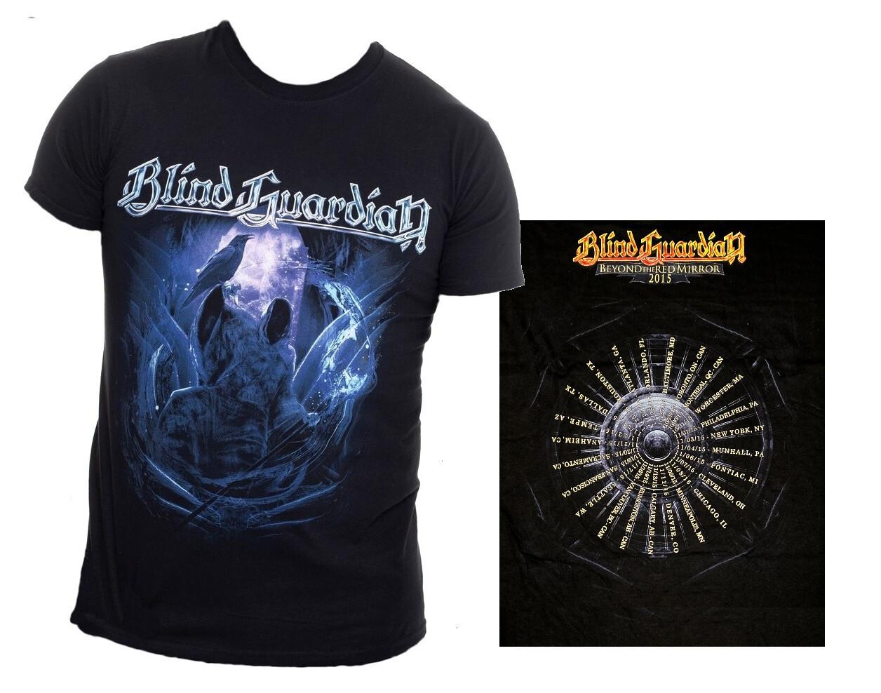 BLIND GUARDIAN cd lgo REAPER CROW Official TOUR SHIRT LAST 2XL OOP beyond mirror XL