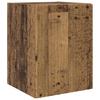 Wall Mounted TV Cabinet Reclaimed Wood Look 30 X 31 X 40 Cm Engineered Wood