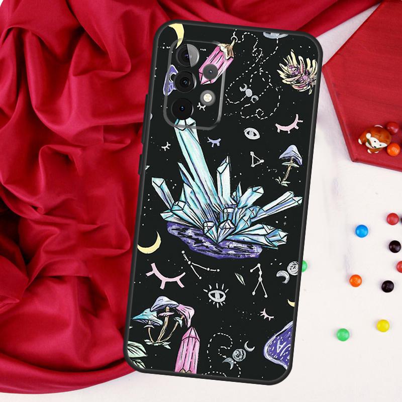 Witch Magic For Samsung Galaxy A55 A53 A33 A13 A35 A15 A36 A56 A26 A16 A22 A32 A52 A54 A34 A06 A05 Case