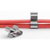 Upgrades Steel Solar Cable Clips Wire Management Clamps Secure Solar Panel Cable Clips Simple Installation for Cable