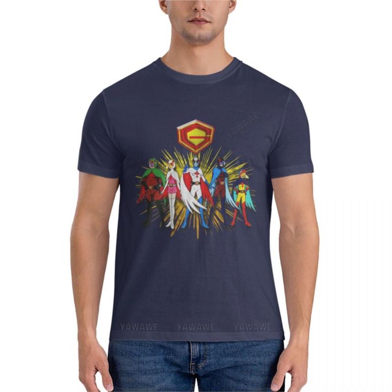 

The whole Battle Of The Planets Gatchaman TeamEssential T-Shirt t shirt men T-shirt for a boy 4XL