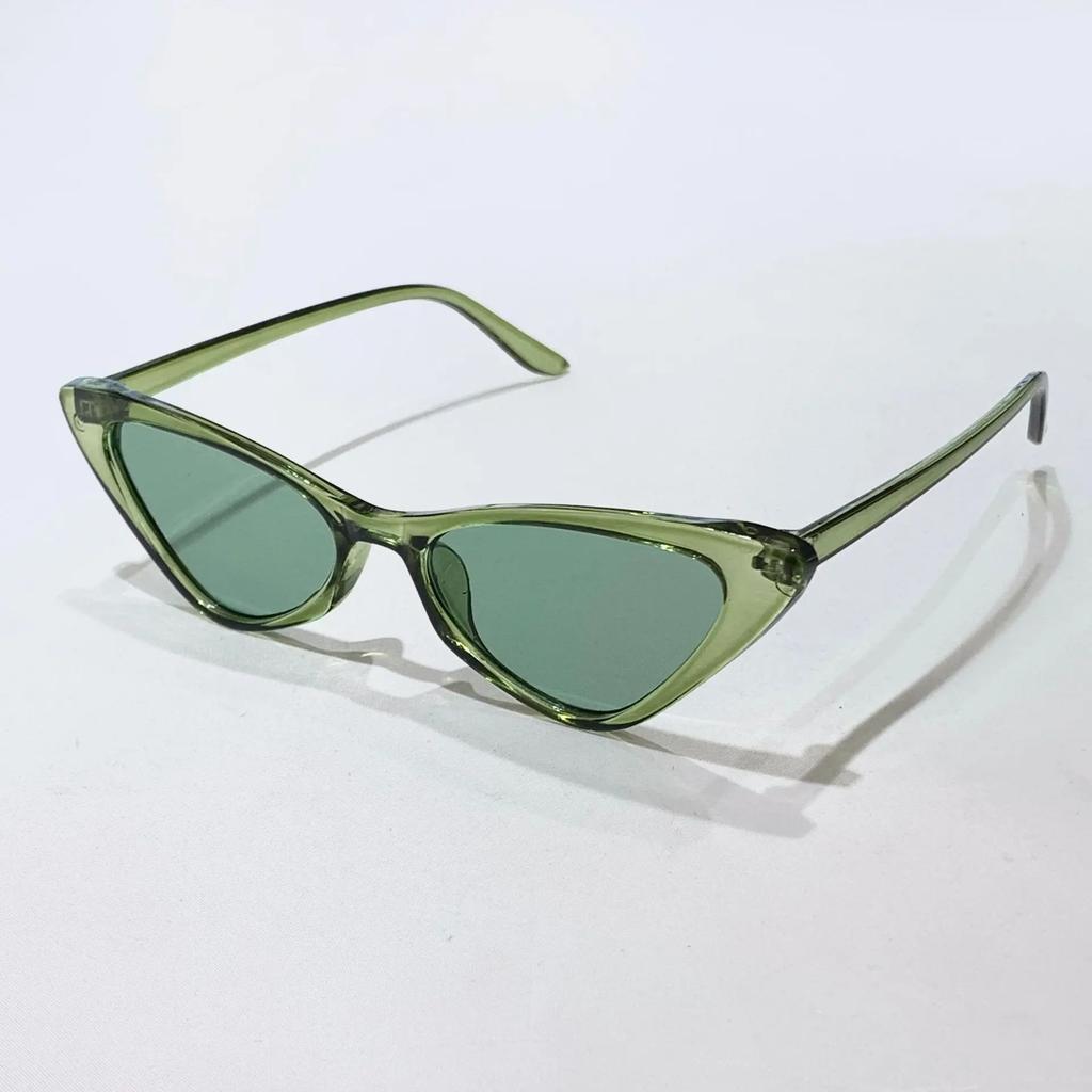 Small Frame Vintage Square Sunglasses for Women Men Cat Eye Sun Glasses Unisex Retro Goggle