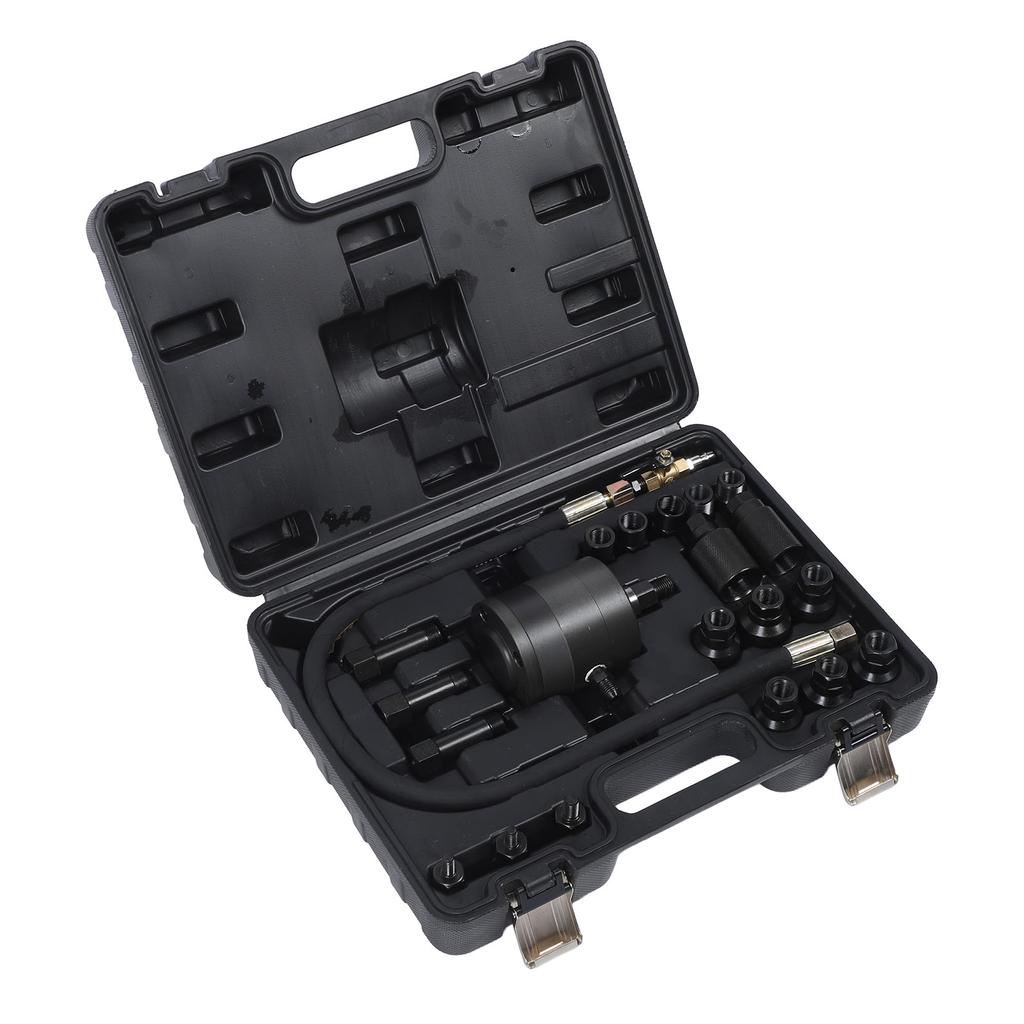 21PCS Diesel Injector Extractor Tool Metal Heavy Duty Rust Removal Pneumatic Diesel Injector Puller