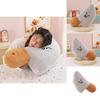 Abstract Plush Toy Soft Short Velvet Pillow With Pp Cotton Filling For Kids