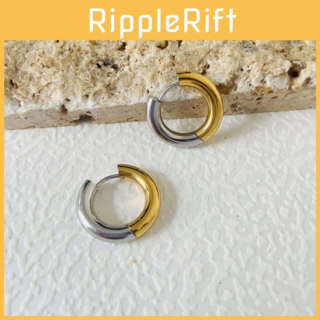 Trendy Vintage Style Alloy Geometric Circle Earrings For Women Summer 2023